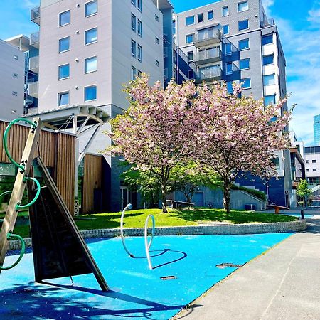 City Center Flat W Roof Top Terrace & Free Parking 奥斯陆 外观 照片