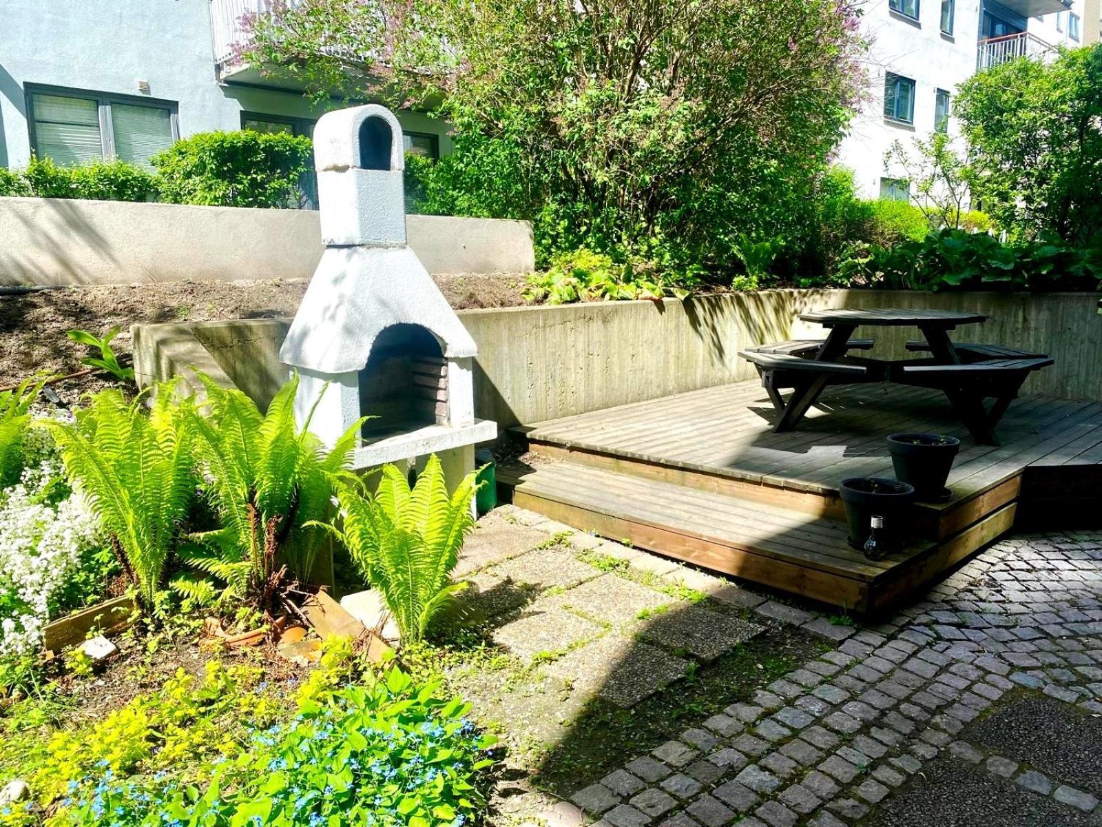 City Center Flat W Roof Top Terrace & Free Parking 奥斯陆 外观 照片